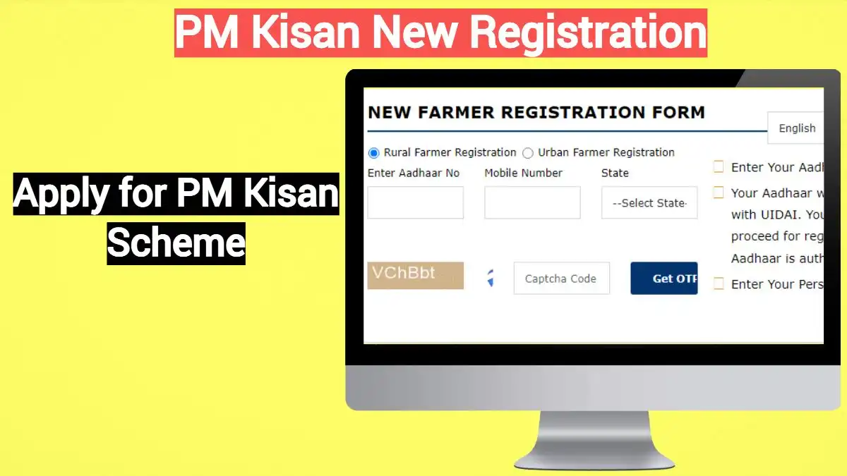 Apply for PM Kisan Scheme