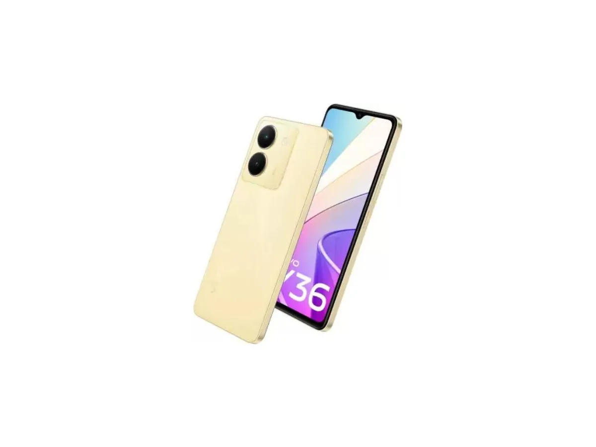 Vivo Y36 front and back