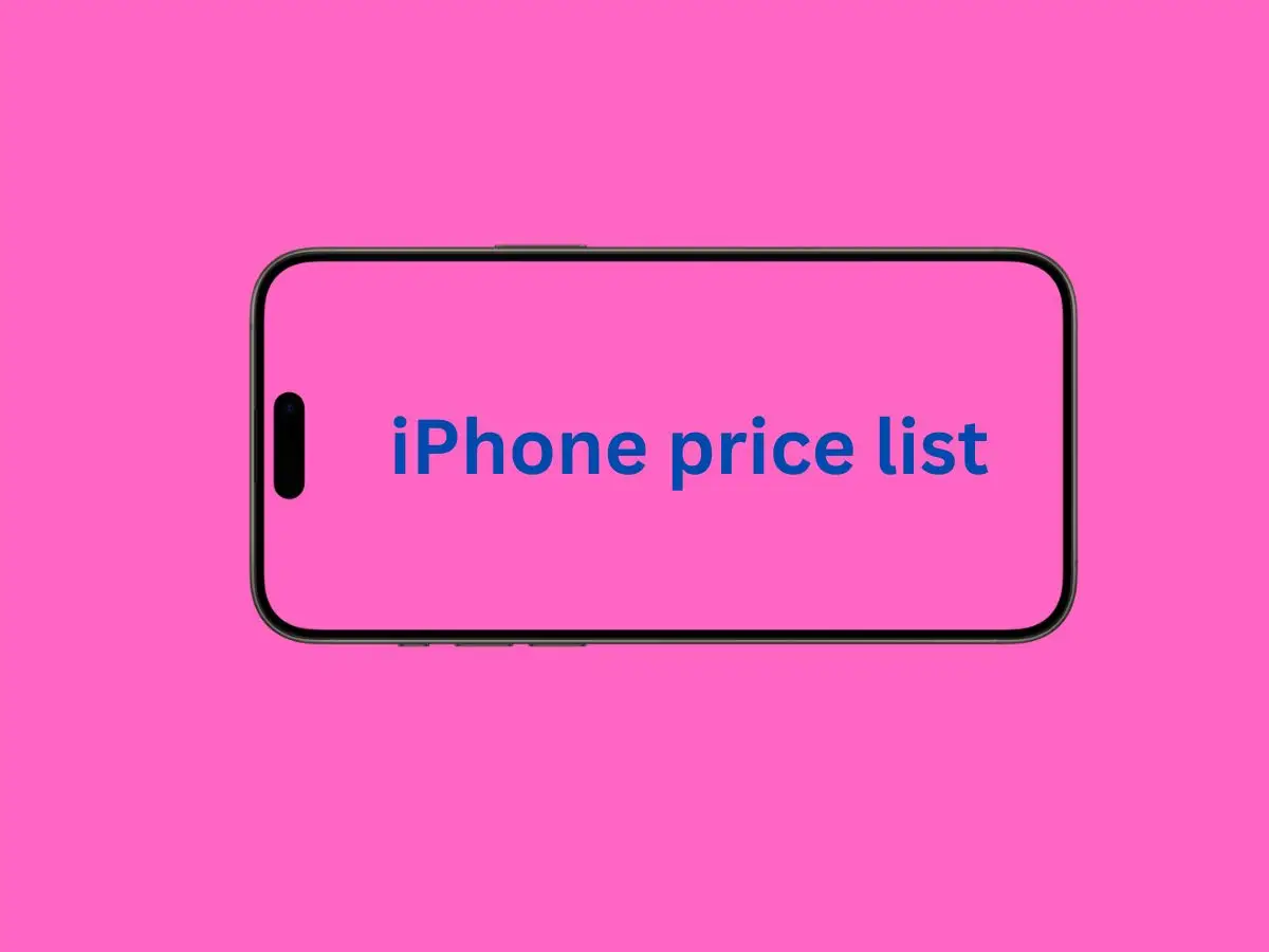 iPhone price list