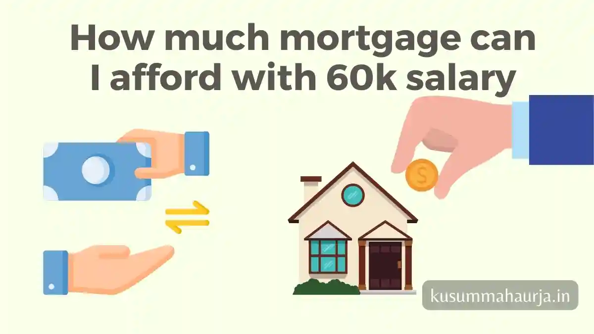 How much mortgage can I afford with 60k salary