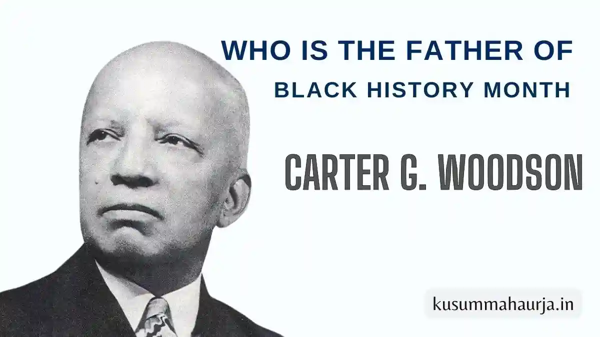 who is the father of black history month