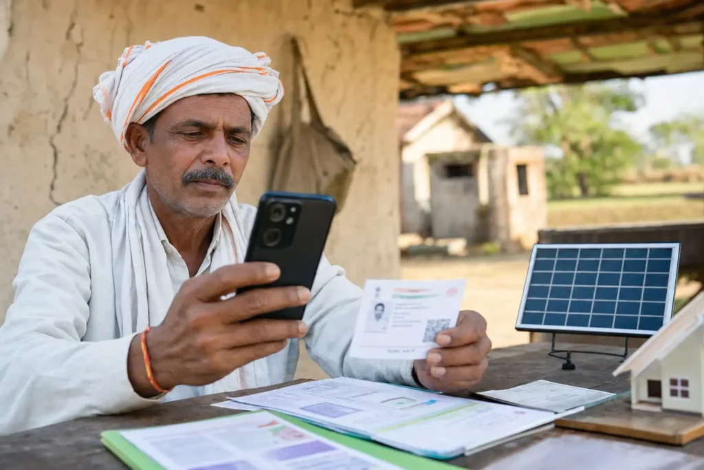PM-KUSUM solar agriculture pump guide — aadhaar card copy kusum application upload guidelines — Maharashtra farm irrigation under Kusum Mahaurja scheme