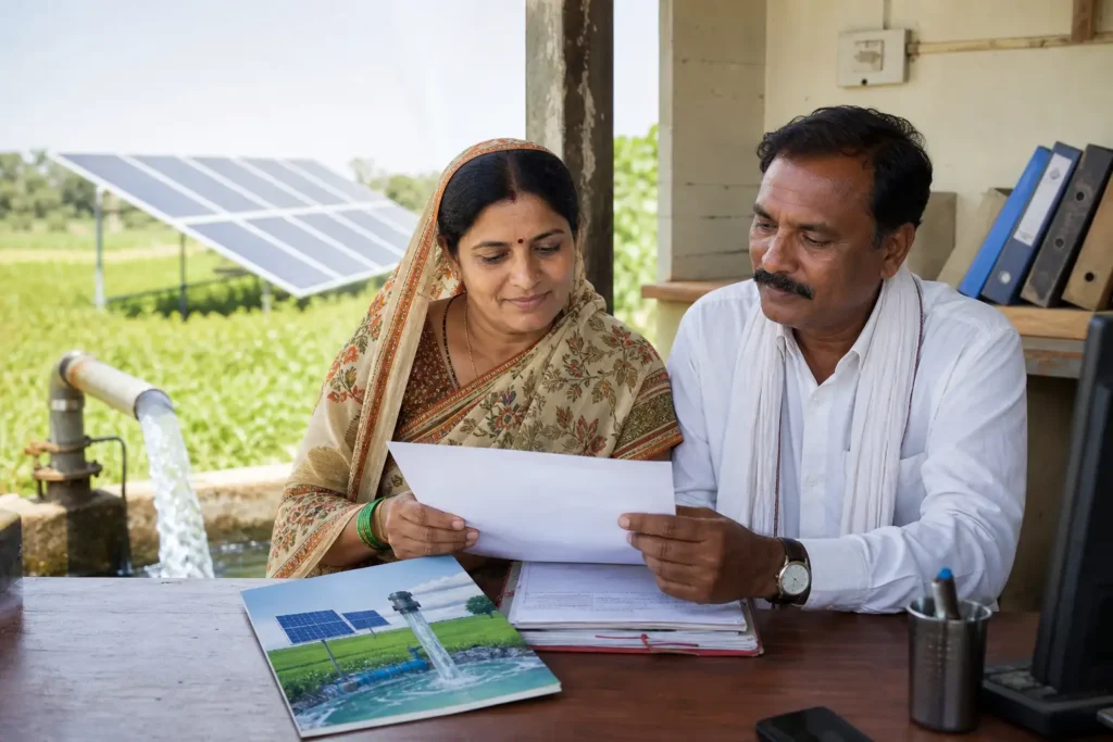 PM-KUSUM solar agriculture pump guide — agriculture solar pump subsidy in maharashtra — Maharashtra farm irrigation under Kusum Mahaurja scheme