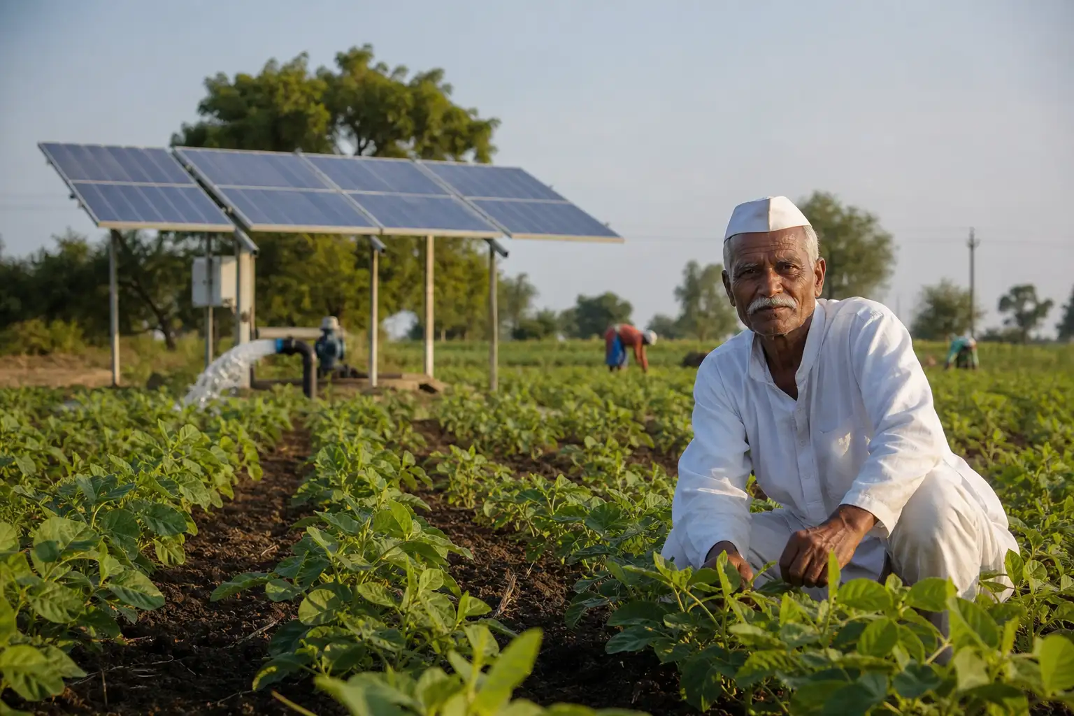 PM-KUSUM solar agriculture pump guide — benchmark cost pm kusum component b 2026 maharashtra — Maharashtra farm irrigation under Kusum Mahaurja scheme