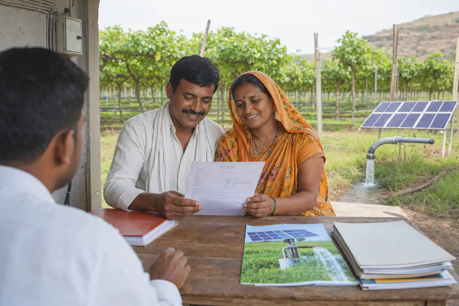 PM-KUSUM solar agriculture pump guide — central subsidy component wise pm kusum percentage — Maharashtra farm irrigation under Kusum Mahaurja scheme