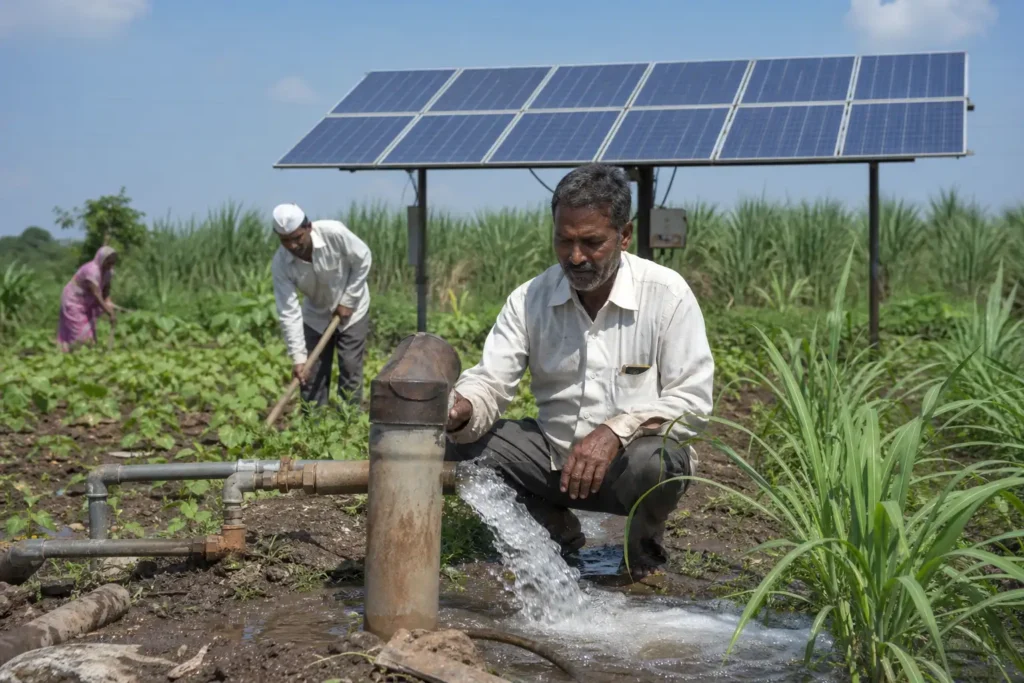 PM-KUSUM solar agriculture pump guide — component b ac pump vs dc pump pm kusum approved — Maharashtra farm irrigation under Kusum Mahaurja scheme