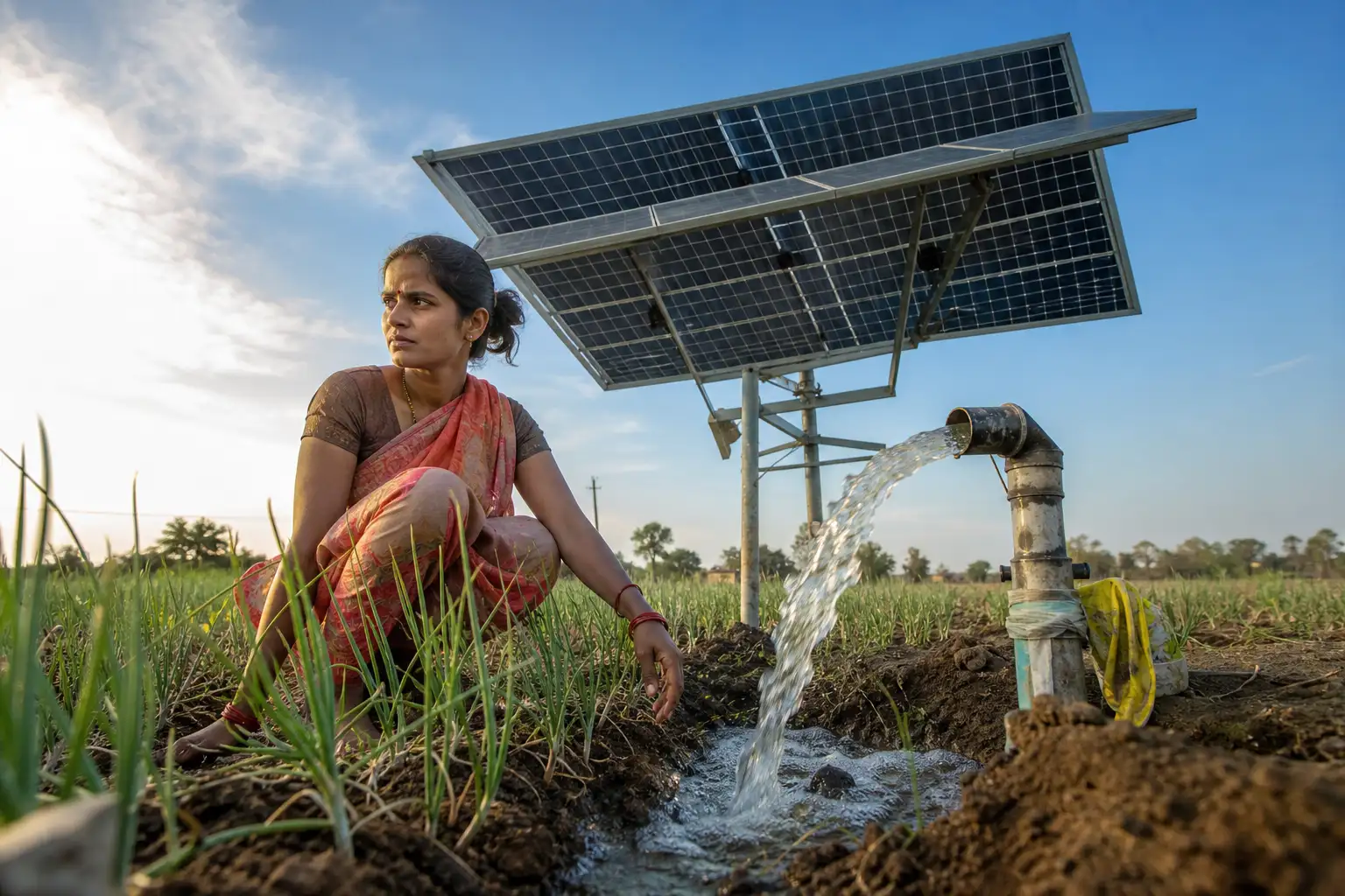 PM-KUSUM solar agriculture pump guide — cost benefit analysis solar pump vs electric pump — Maharashtra farm irrigation under Kusum Mahaurja scheme