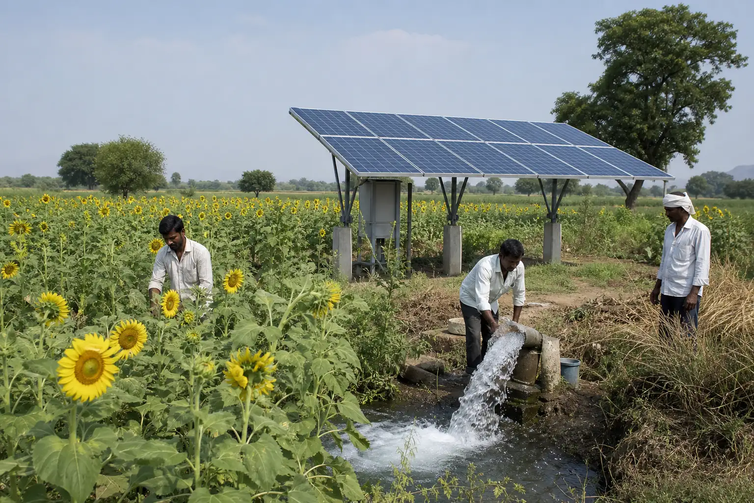PM-KUSUM solar agriculture pump guide — grid connected areas component c eligibility criteria — Maharashtra farm irrigation under Kusum Mahaurja scheme
