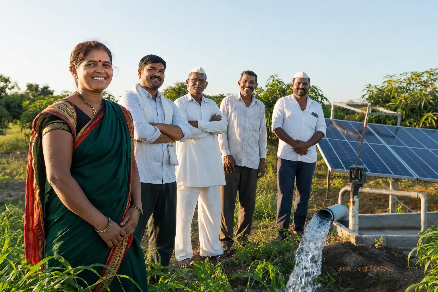 PM-KUSUM solar agriculture pump guide — hilly terrain solar pump installation eligibility — Maharashtra farm irrigation under Kusum Mahaurja scheme