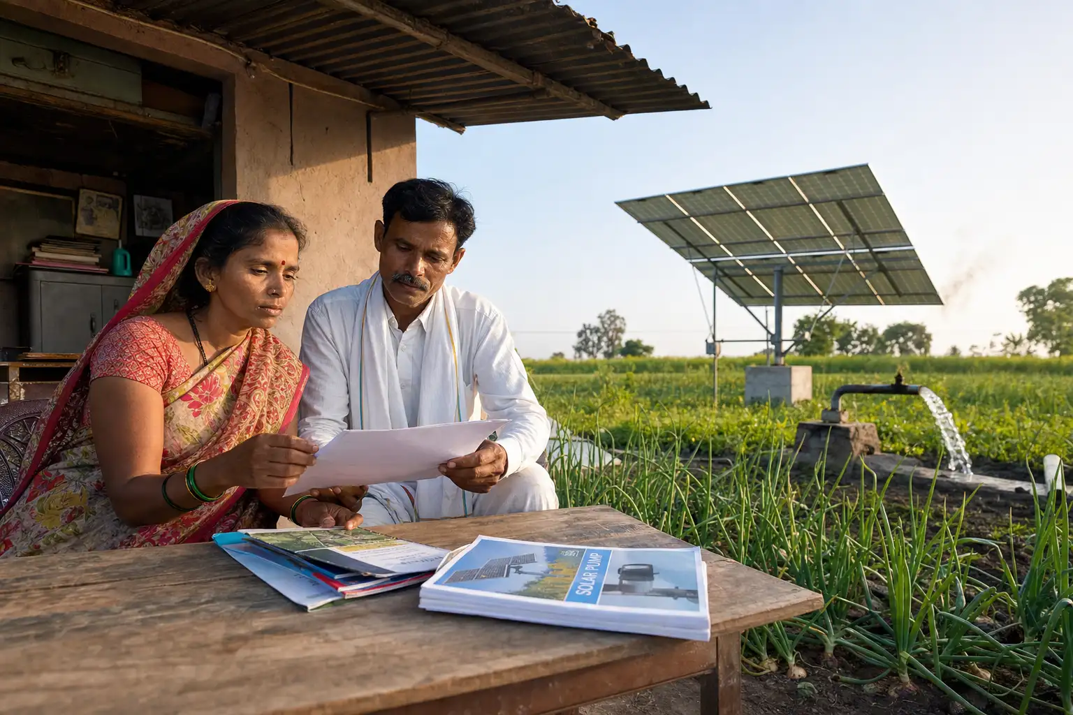 PM-KUSUM solar agriculture pump guide — installment payment farmer share solar pump maharashtra — Maharashtra farm irrigation under Kusum Mahaurja scheme