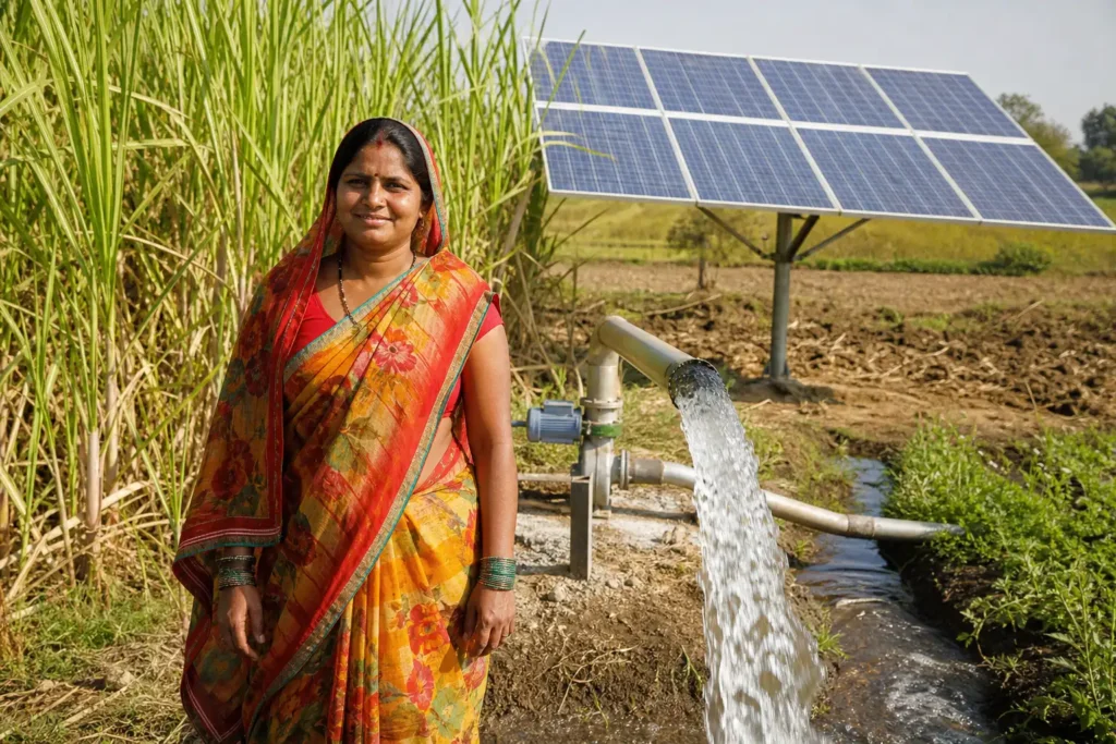 PM-KUSUM solar agriculture pump guide — kusum solar pump chandrapur maharashtra apply online — Maharashtra farm irrigation under Kusum Mahaurja scheme