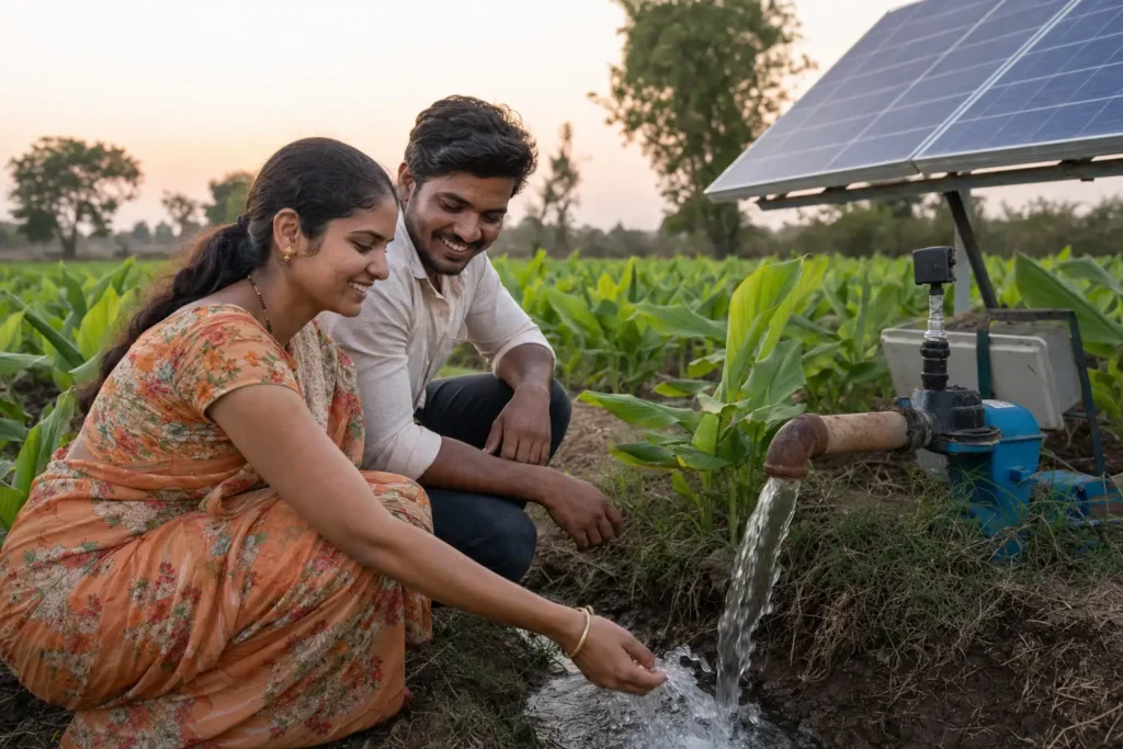 PM-KUSUM solar agriculture pump guide — kusum solar pump gadchiroli maharashtra apply online — Maharashtra farm irrigation under Kusum Mahaurja scheme