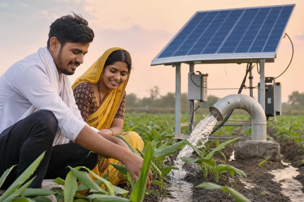 PM-KUSUM solar agriculture pump guide — kusum solar pump hingoli maharashtra apply online — Maharashtra farm irrigation under Kusum Mahaurja scheme