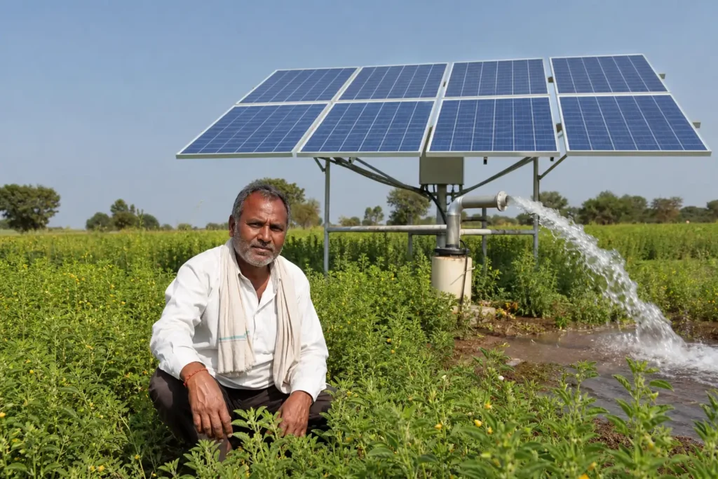 PM-KUSUM solar agriculture pump guide — kusum solar pump jalna maharashtra apply online — Maharashtra farm irrigation under Kusum Mahaurja scheme
