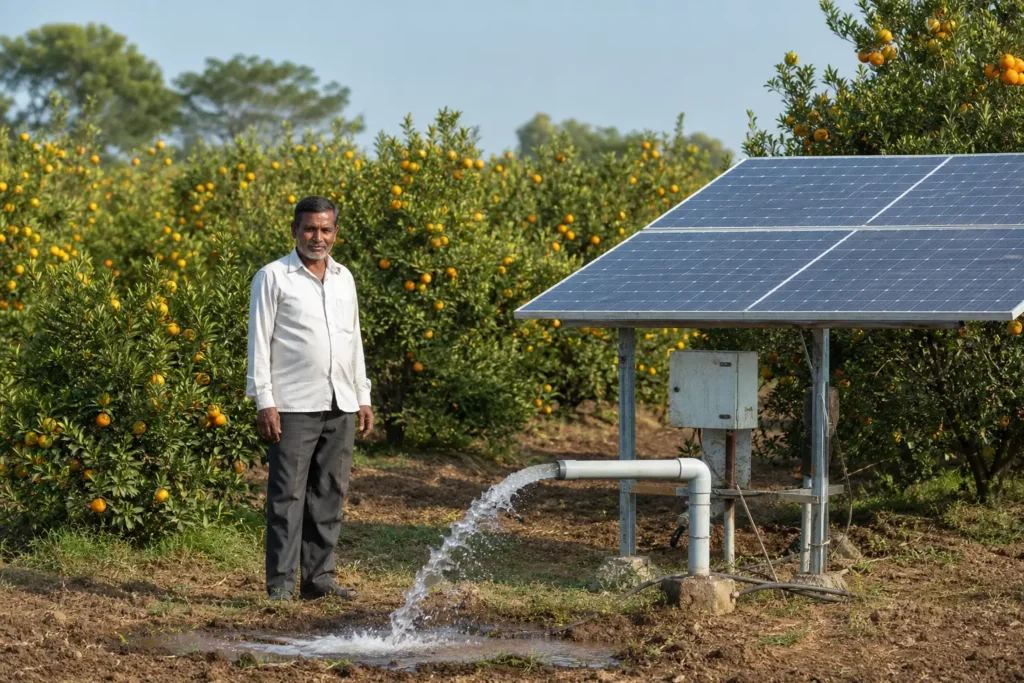 PM-KUSUM solar agriculture pump guide — kusum solar pump nagpur maharashtra apply online — Maharashtra farm irrigation under Kusum Mahaurja scheme