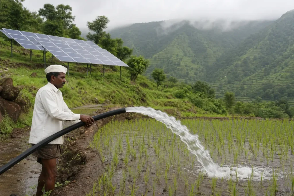 PM-KUSUM solar agriculture pump guide — kusum solar pump raigad maharashtra apply online — Maharashtra farm irrigation under Kusum Mahaurja scheme
