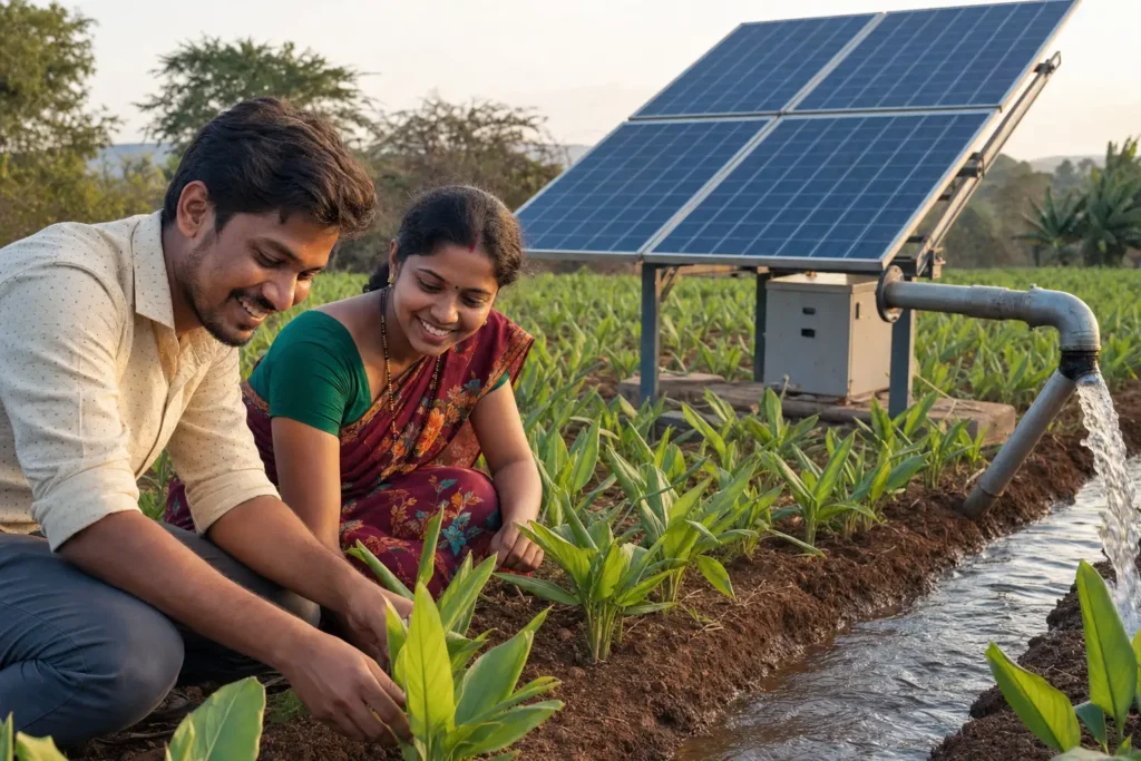PM-KUSUM solar agriculture pump guide — kusum solar pump ratnagiri maharashtra apply online — Maharashtra farm irrigation under Kusum Mahaurja scheme