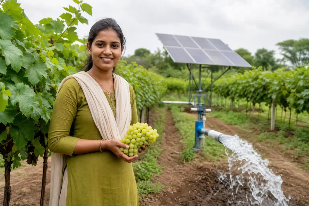 PM-KUSUM solar agriculture pump guide — maximum land area solar pump hp selection guide — Maharashtra farm irrigation under Kusum Mahaurja scheme