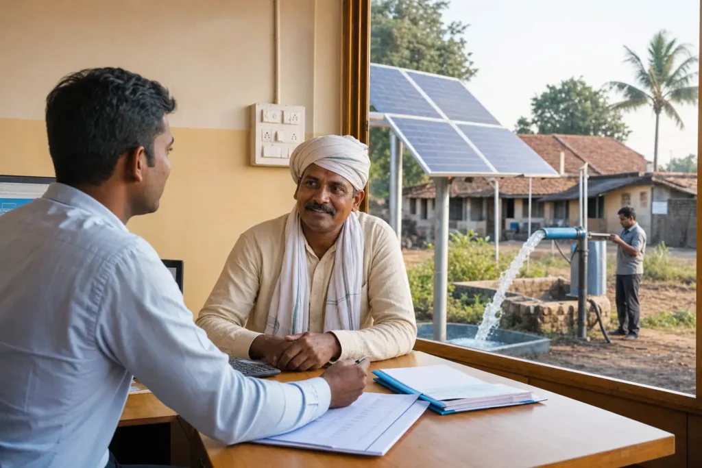 PM-KUSUM solar agriculture pump guide — meda approved rates solar pump maharashtra — Maharashtra farm irrigation under Kusum Mahaurja scheme