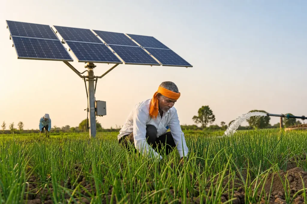 PM-KUSUM solar agriculture pump guide — mnre benchmark cost table pm kusum 2026 pdf — Maharashtra farm irrigation under Kusum Mahaurja scheme
