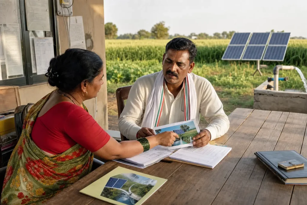 PM-KUSUM solar agriculture pump guide — msedcl beneficiary share payment modes online offline — Maharashtra farm irrigation under Kusum Mahaurja scheme