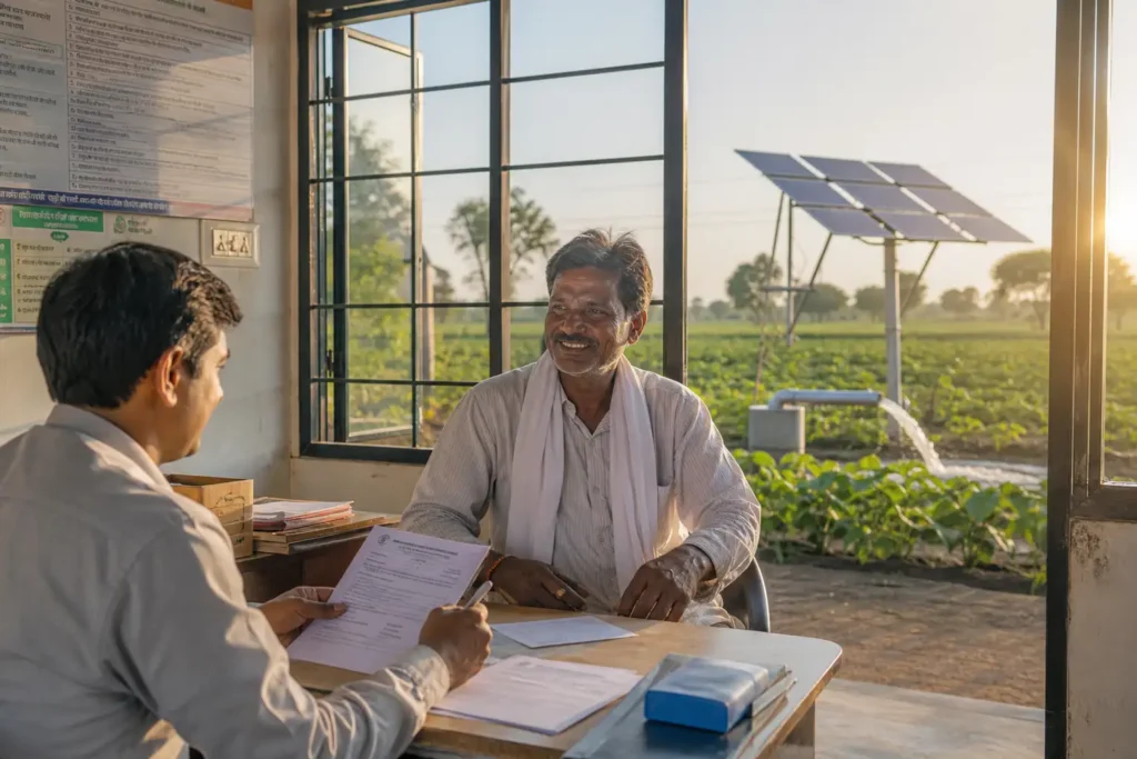 PM-KUSUM solar agriculture pump guide — msedcl solar pump helpline number application support — Maharashtra farm irrigation under Kusum Mahaurja scheme