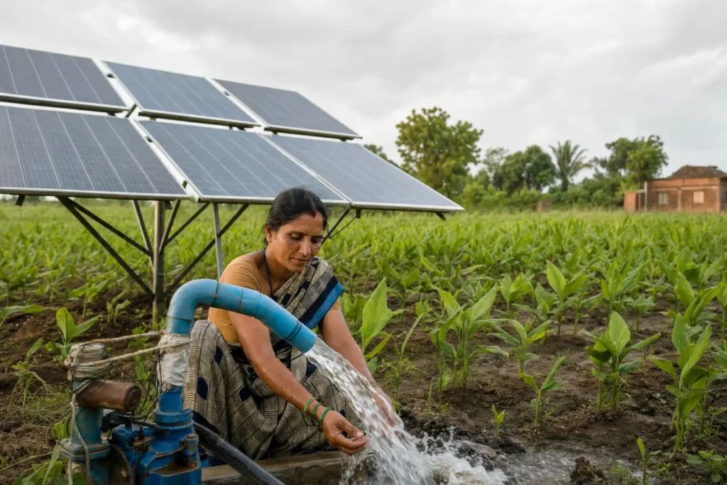 PM-KUSUM solar agriculture pump guide — off grid solar agriculture pump application workflow — Maharashtra farm irrigation under Kusum Mahaurja scheme