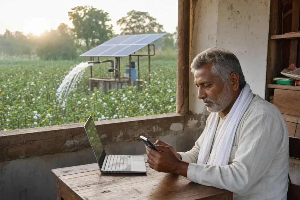 PM-KUSUM solar agriculture pump guide — pm kusum application status check online maharashtra — Maharashtra farm irrigation under Kusum Mahaurja scheme