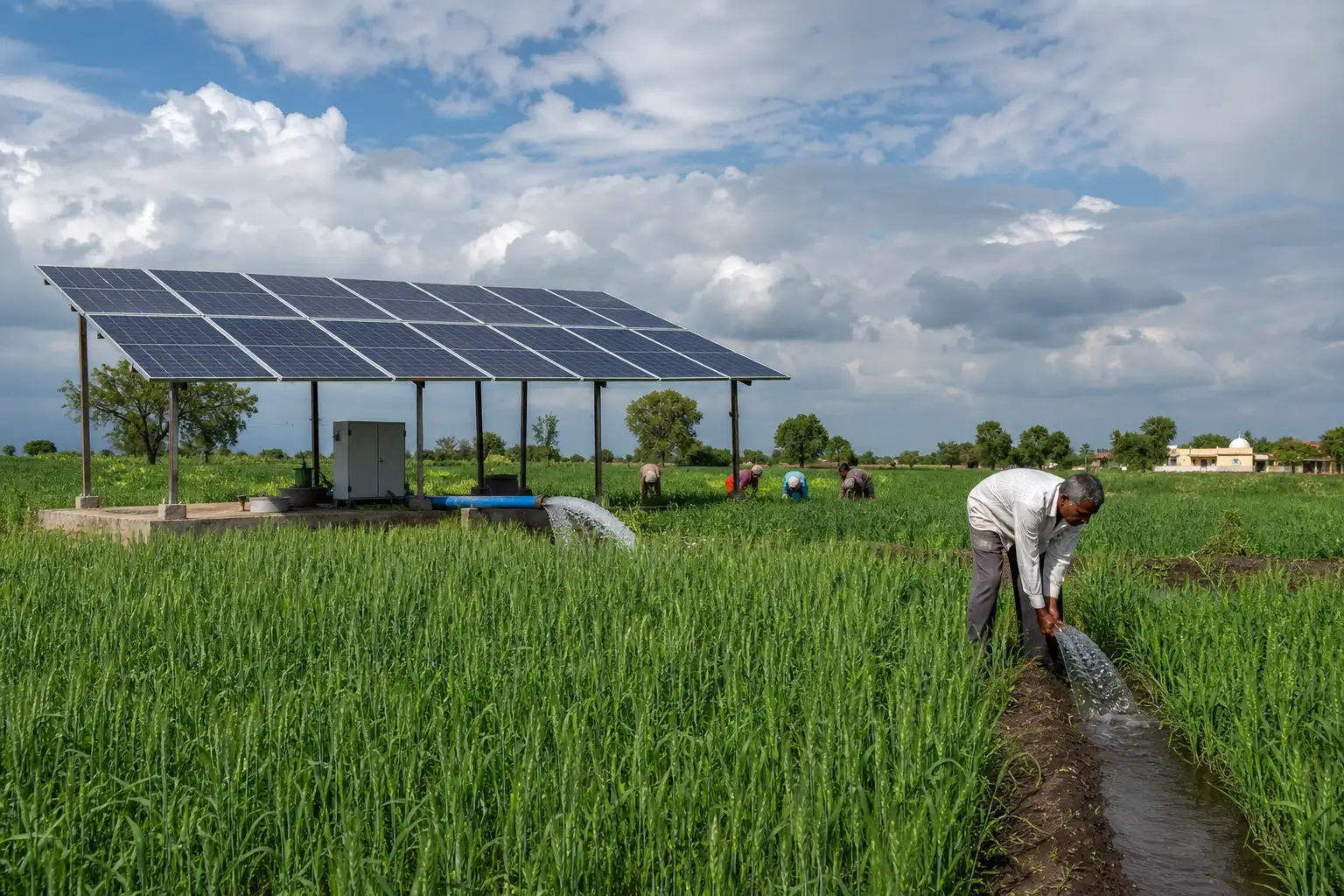 PM-KUSUM solar agriculture pump guide — pm kusum component c grid connected pump solarization — Maharashtra farm irrigation under Kusum Mahaurja scheme