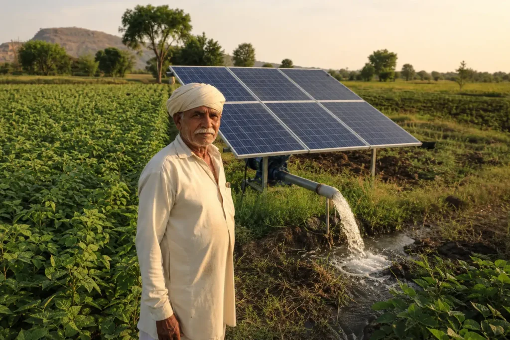PM-KUSUM solar agriculture pump guide — pm kusum yojana chandrapur district eligibility subsidy — Maharashtra farm irrigation under Kusum Mahaurja scheme