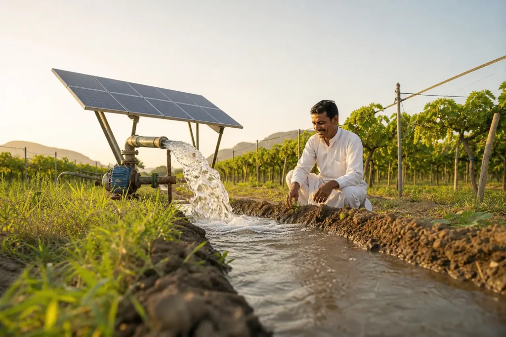 PM-KUSUM solar agriculture pump guide — pm kusum yojana dhule district eligibility subsidy — Maharashtra farm irrigation under Kusum Mahaurja scheme