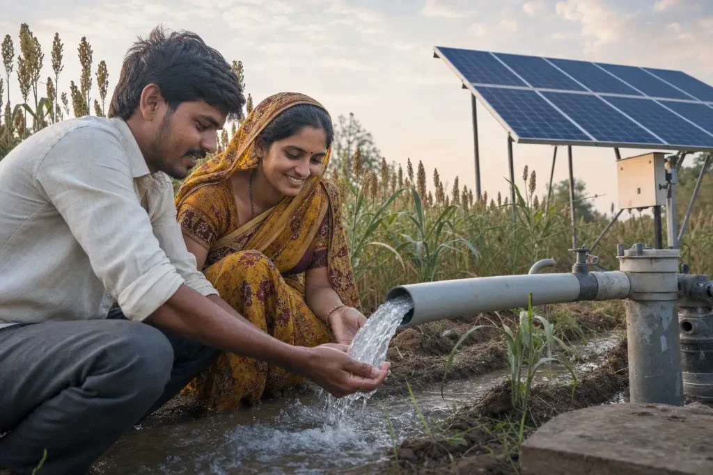 PM-KUSUM solar agriculture pump guide — pm kusum yojana nanded district eligibility subsidy — Maharashtra farm irrigation under Kusum Mahaurja scheme