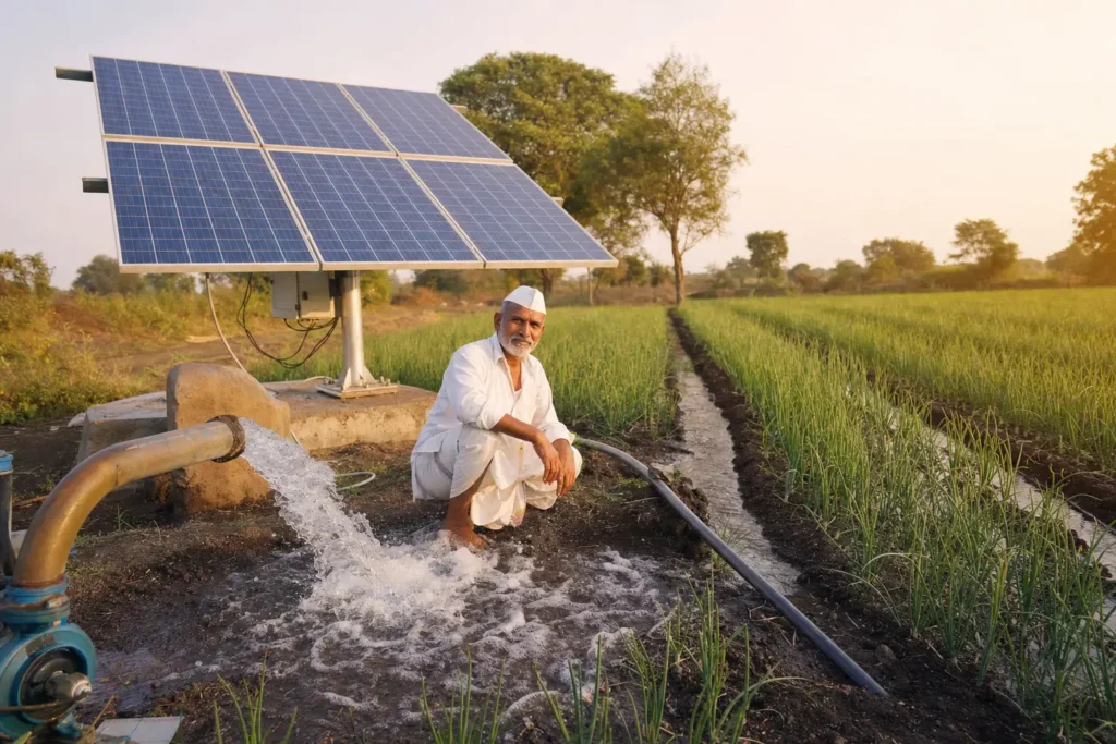 PM-KUSUM solar agriculture pump guide — pm kusum yojana pune district eligibility subsidy — Maharashtra farm irrigation under Kusum Mahaurja scheme