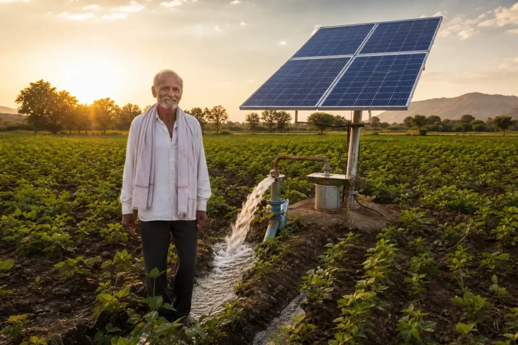 PM-KUSUM solar agriculture pump guide — pm kusum yojana raigad district eligibility subsidy — Maharashtra farm irrigation under Kusum Mahaurja scheme