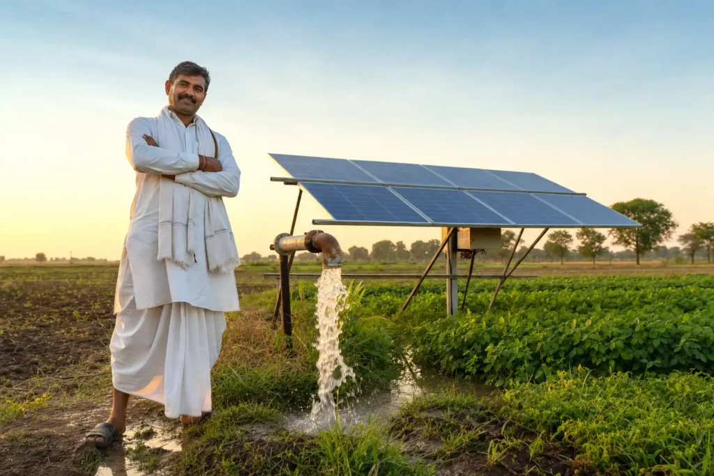 PM-KUSUM solar agriculture pump guide — print kusum beneficiary registration confirmation — Maharashtra farm irrigation under Kusum Mahaurja scheme