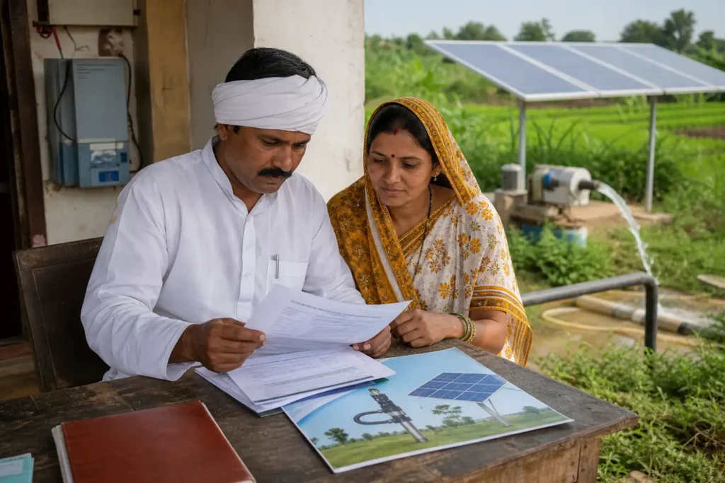 PM-KUSUM solar agriculture pump guide — solar pump 90 percent subsidy maharashtra — Maharashtra farm irrigation under Kusum Mahaurja scheme
