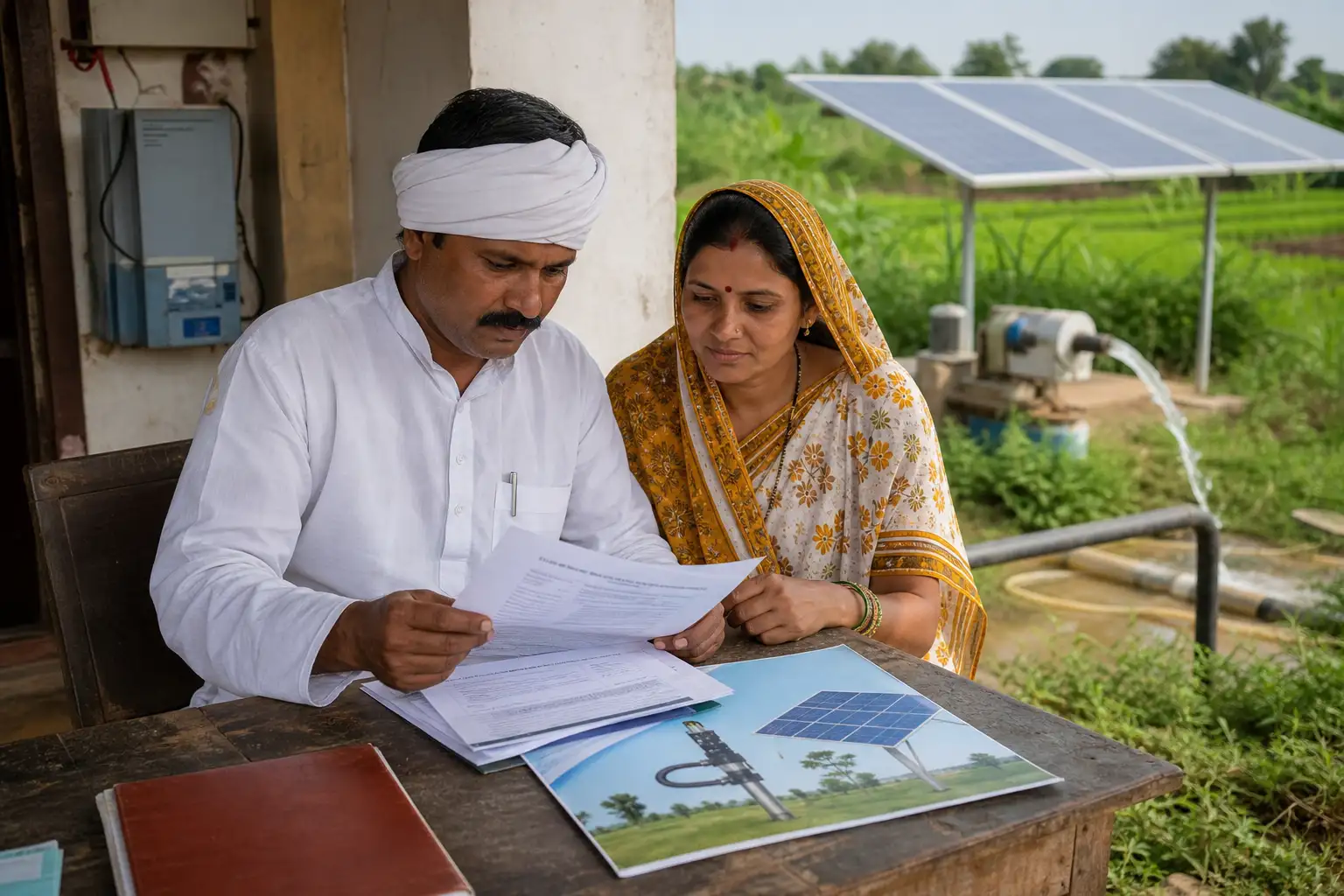 PM-KUSUM solar agriculture pump guide — solar pump 90 percent subsidy maharashtra — Maharashtra farm irrigation under Kusum Mahaurja scheme