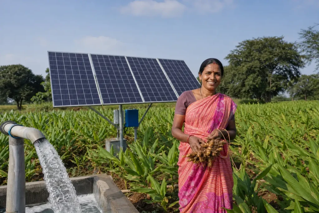 PM-KUSUM solar agriculture pump guide — solar pump actual cost vs subsidized price maharashtra — Maharashtra farm irrigation under Kusum Mahaurja scheme