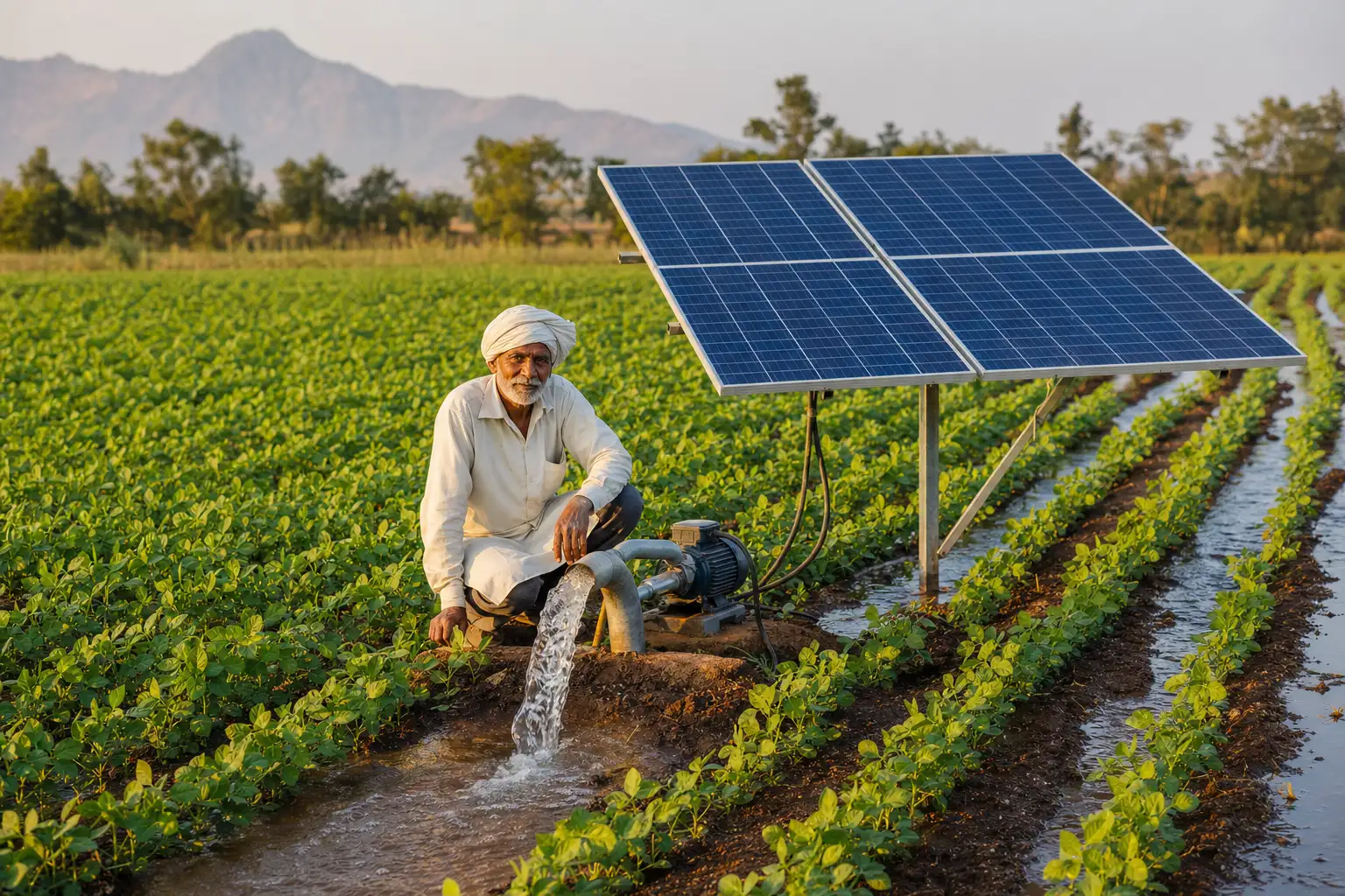 PM-KUSUM solar agriculture pump guide — solar pump subsidy palghar maharashtra 2026 farmer share — Maharashtra farm irrigation under Kusum Mahaurja scheme