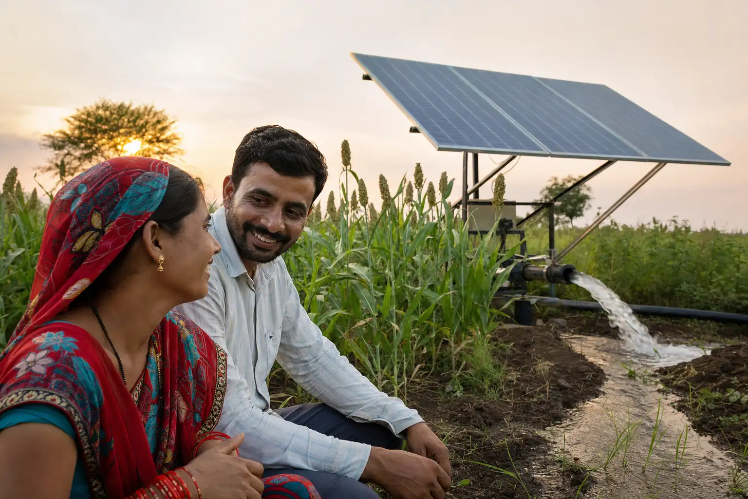 PM-KUSUM solar agriculture pump guide — solar pump subsidy pune maharashtra 2026 farmer share — Maharashtra farm irrigation under Kusum Mahaurja scheme
