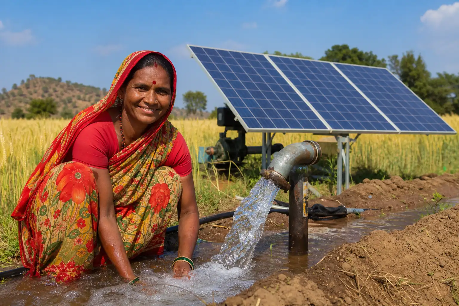 PM-KUSUM solar agriculture pump guide — solar pump subsidy ratnagiri maharashtra 2026 farmer share — Maharashtra farm irrigation under Kusum Mahaurja scheme