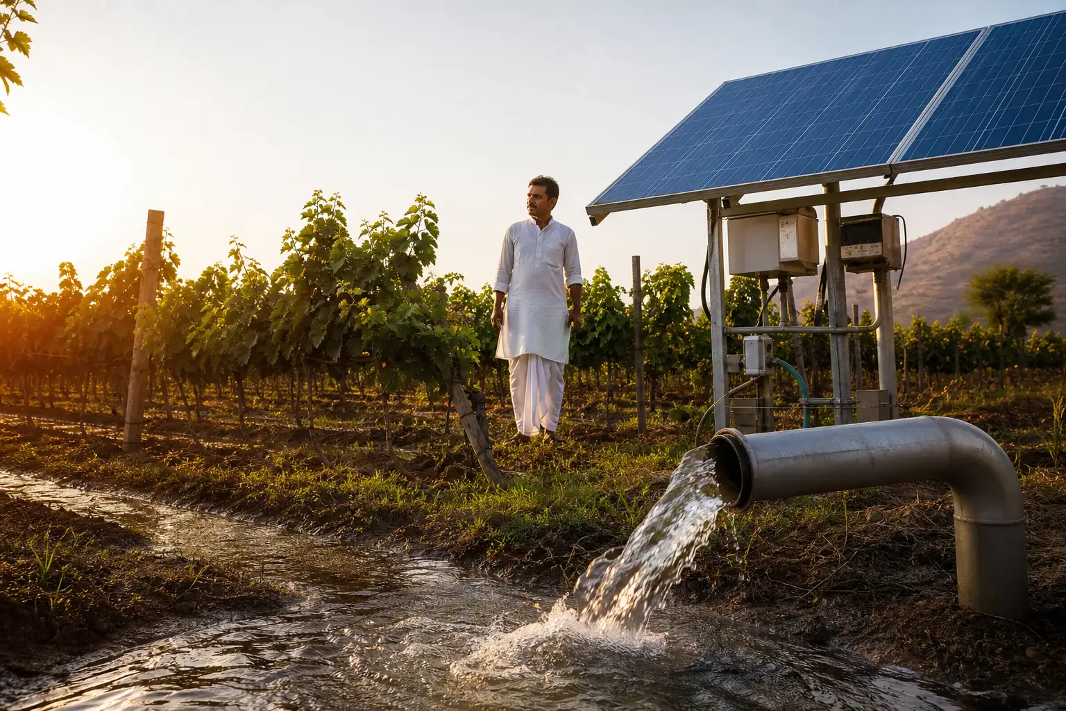 PM-KUSUM solar agriculture pump guide — solar pump subsidy satara maharashtra 2026 farmer share — Maharashtra farm irrigation under Kusum Mahaurja scheme