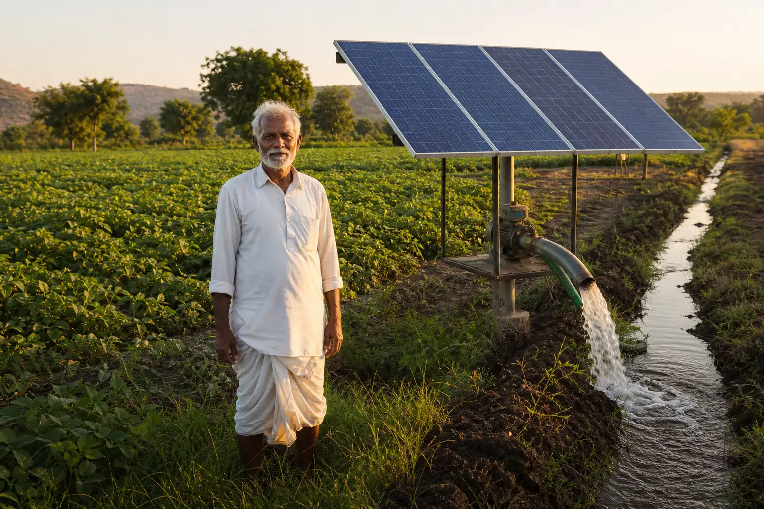 PM-KUSUM solar agriculture pump guide — solar pump subsidy sindhudurg maharashtra 2026 farmer share — Maharashtra farm irrigation under Kusum Mahaurja scheme
