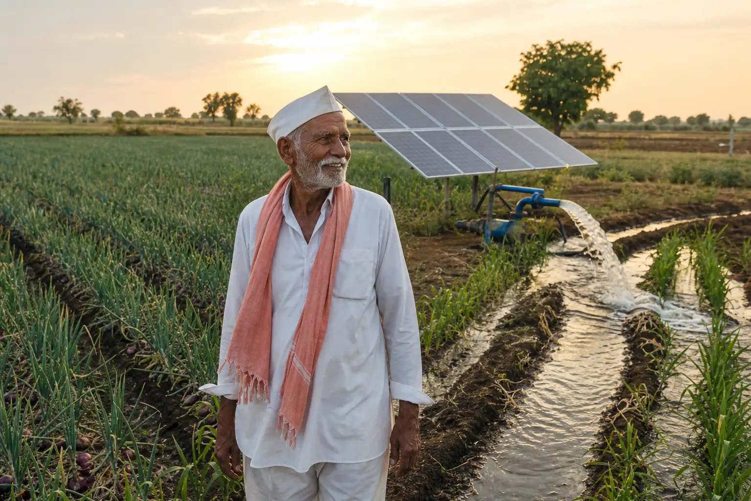PM-KUSUM solar agriculture pump guide — solar pump subsidy wardha maharashtra 2026 farmer share — Maharashtra farm irrigation under Kusum Mahaurja scheme