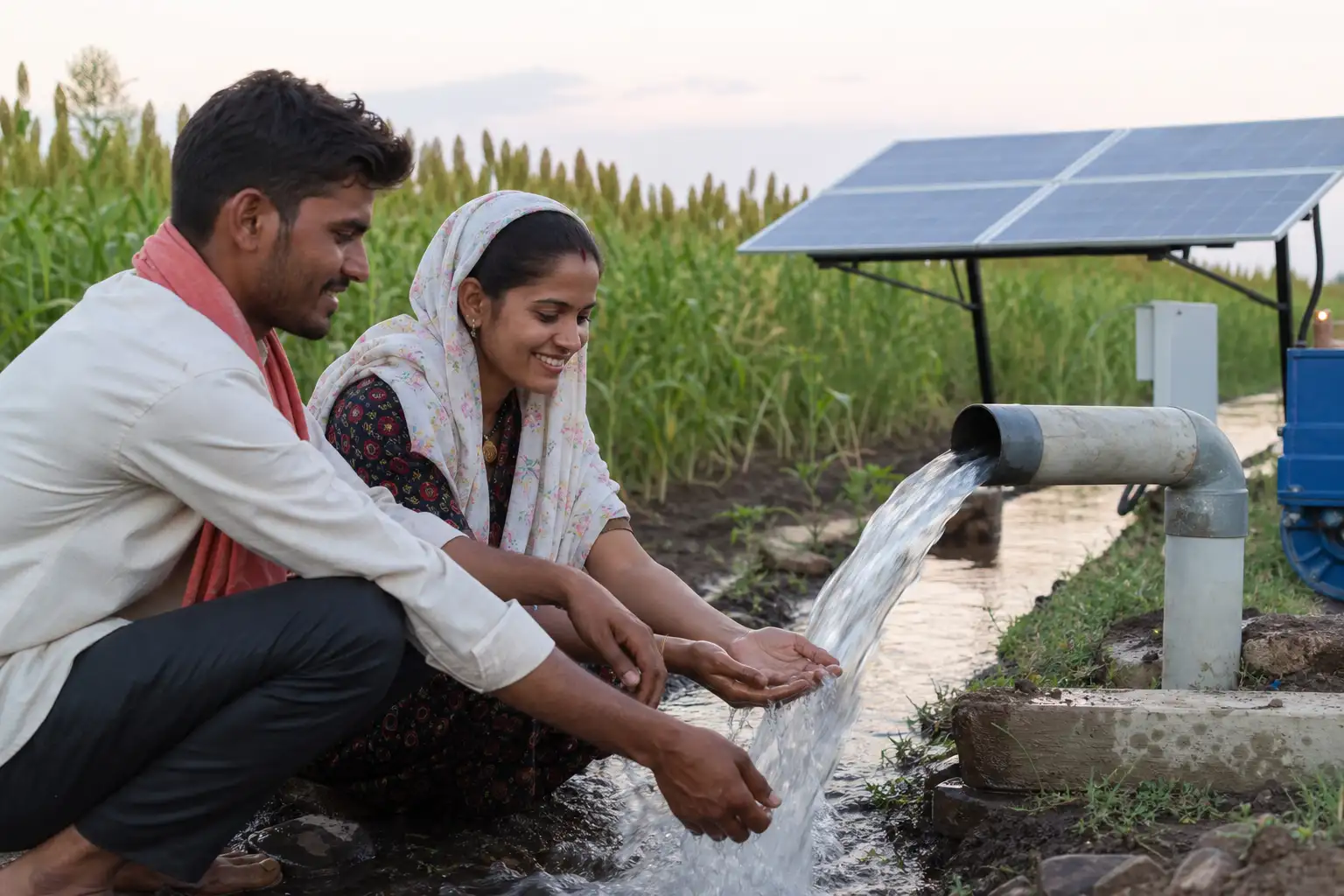 PM-KUSUM solar agriculture pump guide — solar pump subsidy washim maharashtra 2026 farmer share — Maharashtra farm irrigation under Kusum Mahaurja scheme