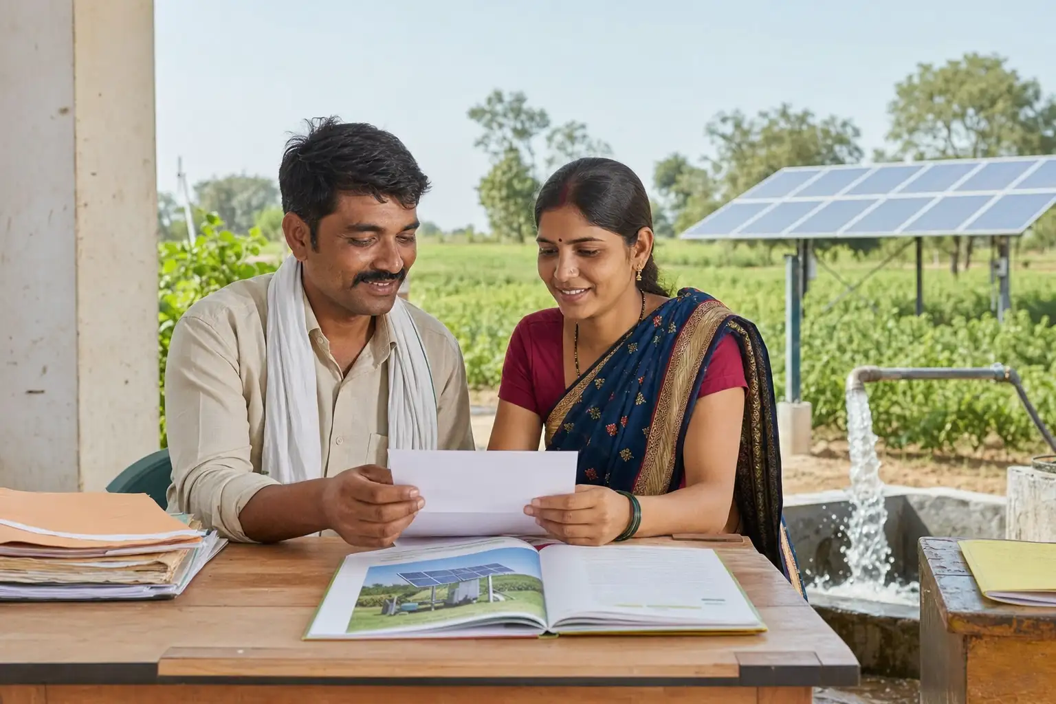 PM-KUSUM solar agriculture pump guide — tribal area farmer solar pump subsidy maharashtra — Maharashtra farm irrigation under Kusum Mahaurja scheme