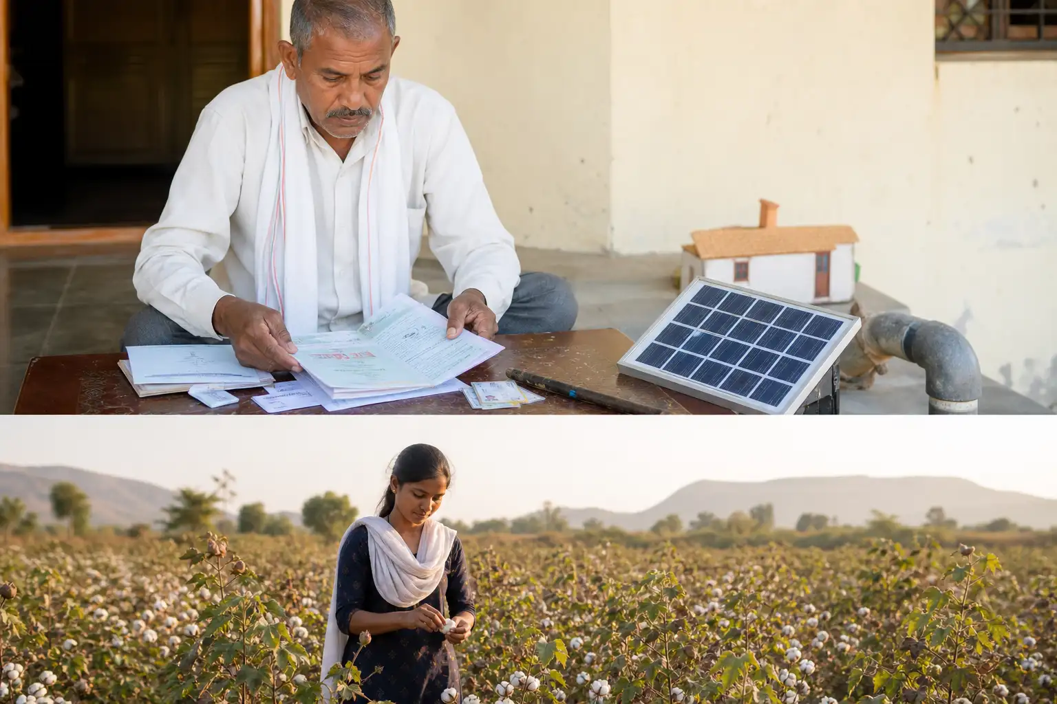 PM-KUSUM solar agriculture pump guide — upload documents kusum mahaurja portal format size — Maharashtra farm irrigation under Kusum Mahaurja scheme