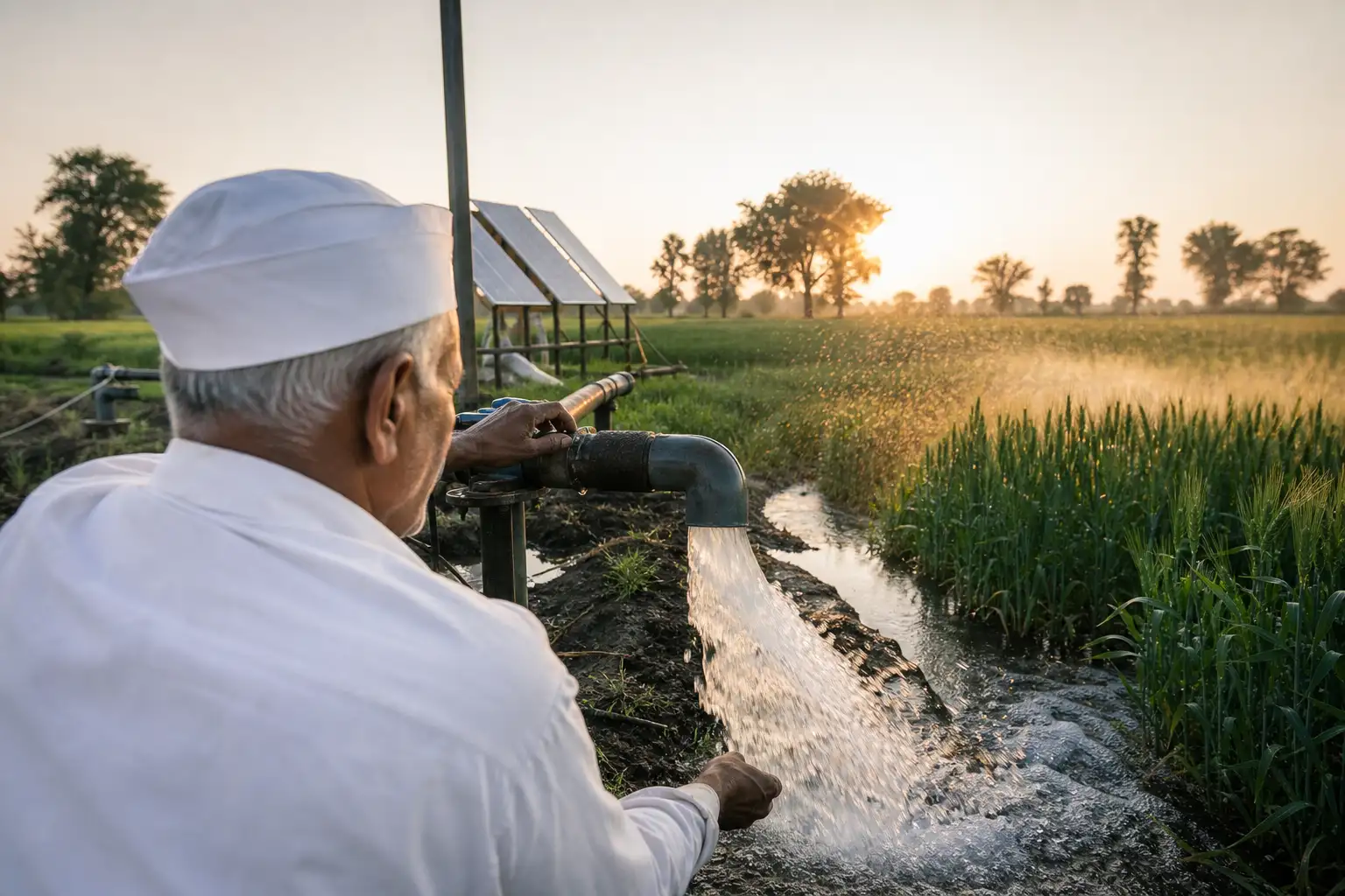 PM-KUSUM solar agriculture pump guide — water source depth entry solar pump application importance — Maharashtra farm irrigation under Kusum Mahaurja scheme