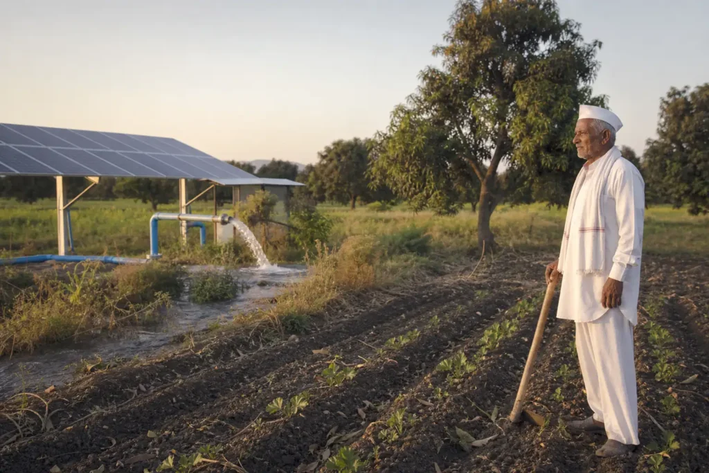 PM-KUSUM solar agriculture pump guide — women farmer priority kusum yojana maharashtra — Maharashtra farm irrigation under Kusum Mahaurja scheme